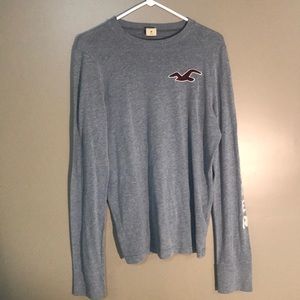 Hollister Gray long sleeve